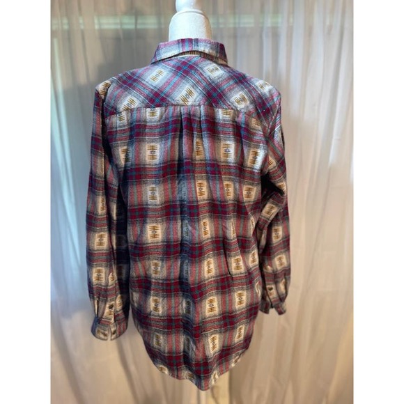 Ariat Women Size‎ Large Western Shirt 100% Cotton Flannel - Picture 4 of 7